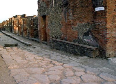 Vista de una calle de Roman